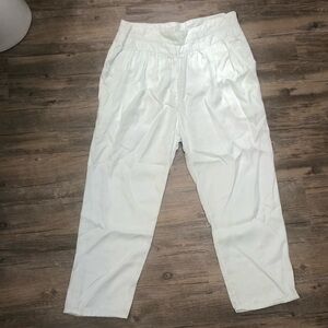 Wilfred Aritzia Casbah Bohemian High Waisted Lyocell Pants - Light Soft Blue